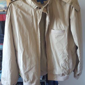 Towncraft Beige/Khaki Windbreaker